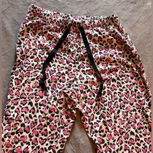 Victoria’s Secret Heart Print Pajama Pants SP